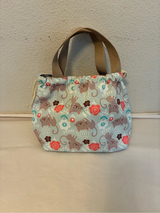 Handbags - Cat drawstring bag